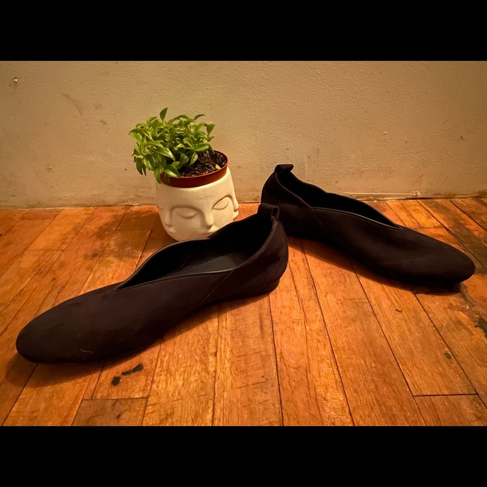Arche black nubuck flats 3 pairs! Size 42 euro